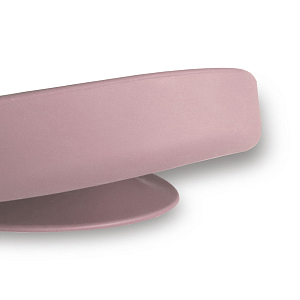 Тарелка с разделителями nuuroo "Mingo Woodrose", пудровая роза